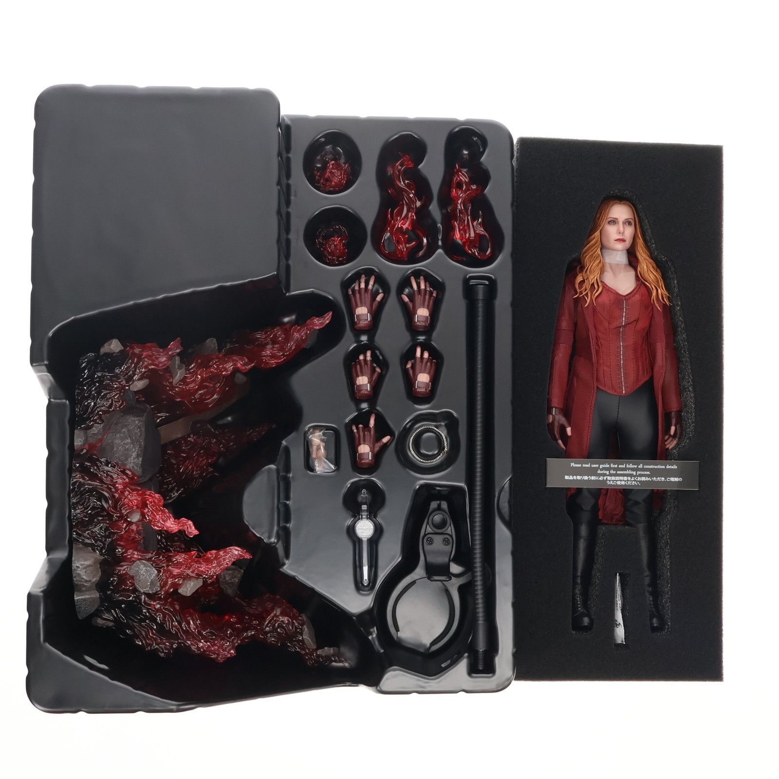 master-piece - ムービー・マスターピース DX スカーレット・ウィッチ アベンジャーズ/エンドゲーム 1/6 完成品 可動フィギュア(DX#35) ホットトイズ ムービー・マスターピース DX スカーレット・ウィッチ