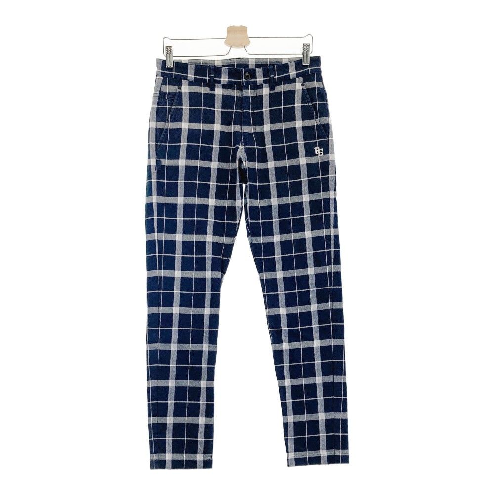 PEARLY GATES パーリーゲイツ パンツ 白×ネイビー 裏地30周年 ウエスト