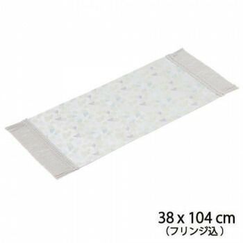 川島織物セルコン グレープリング 織りセンター 38×90cm HP1101 GR グレー