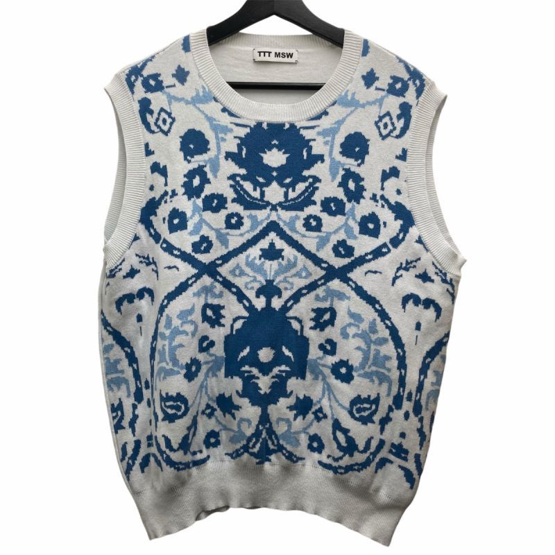 ニット/セーター TTT_MSW 21SS Persia Knit Vest ttt_msw 21ss Persia Knit Vest ニットベスト TTT MSW メンズトップス