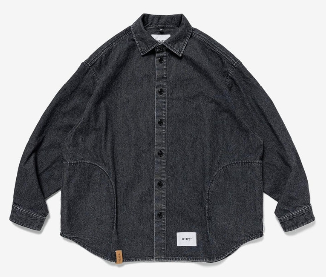 WTAPS WCPO 02 DENIM CBW BD JMOD SCOUT シャツ 241WVDT-SHM04