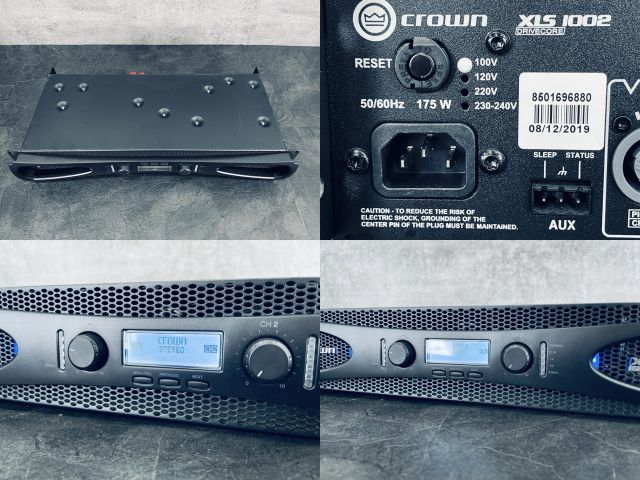 AMCRON XLS1002 DRIVECORE パワーアンプ 中古現状品 CROWN(AMCRON)XLS1002 ステレオ-パワーアンプ パワーアンプ 【中古