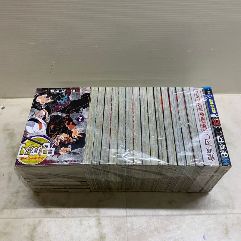 集英社 - 鬼滅の刃　全巻　セット　中古品 中古品】 集英社 鬼滅の刃 1-23巻 全巻セット 吾峠呼世晴 【004