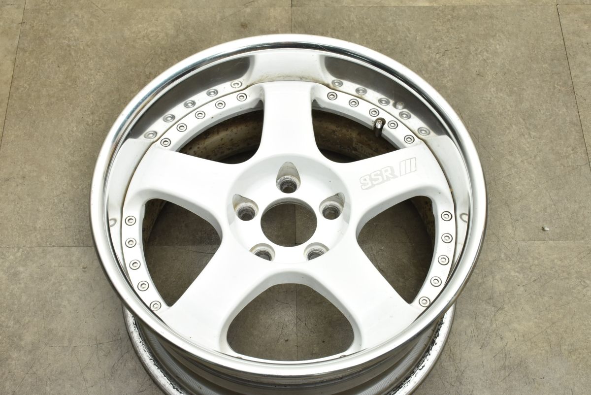 深リム 人気ホイール SSR プロフェッサー SP1R 17in 9J 16 PCD114.3 1本 PROFESSOR シルビア 180SX スカイライン GT-R チェイサー