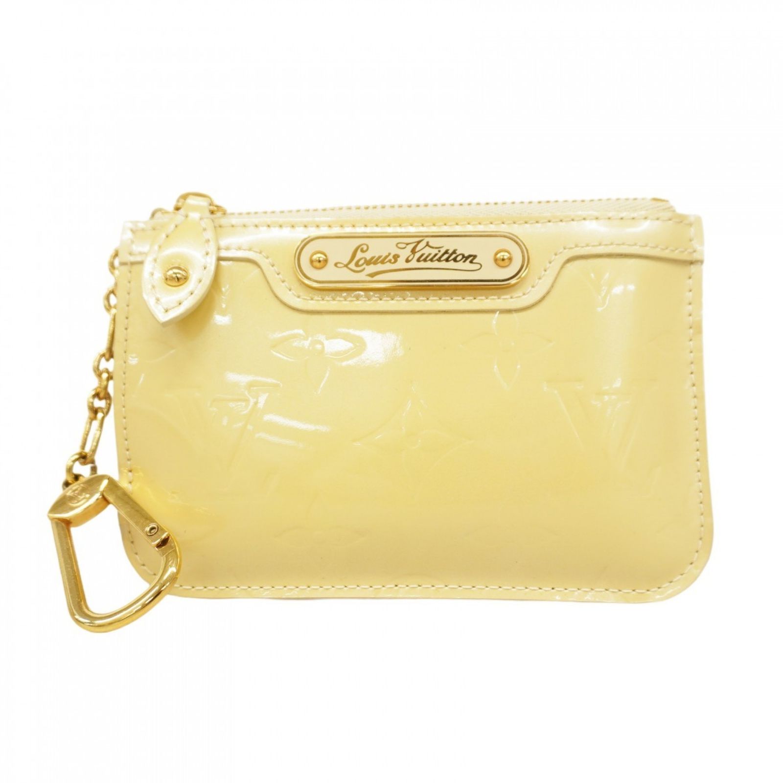 ルイ ヴィトン Louis Vuitton ルイ ヴィトン 財布 コインケース ヴェルニ ポシェットクレNM M91463 ブロンコライユレディース