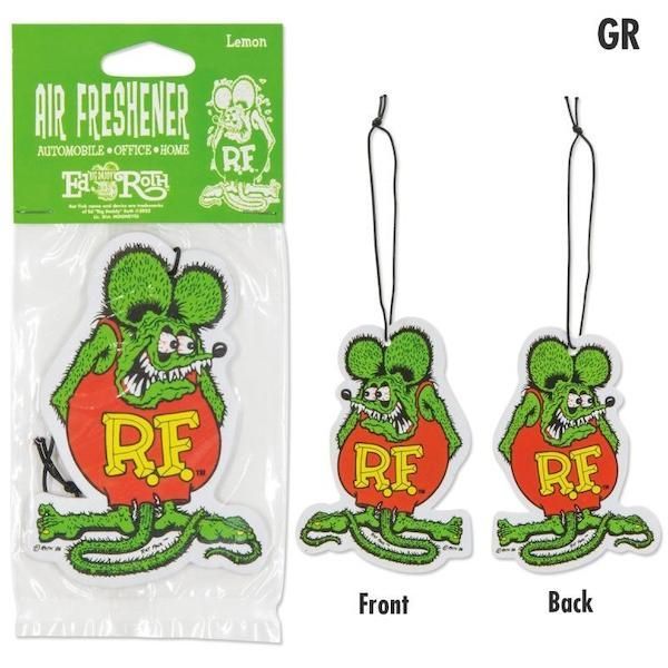 RAT FINK ラットフィンク エアーフレッシュナー グリーンRAF598GR