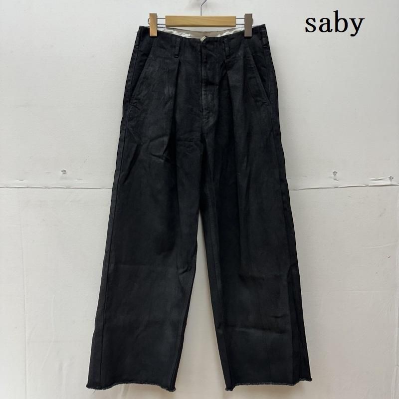 USED 古着 パンツ デニム、ジーンズ saby TUCK BAGGY 11.5oz Bingo 