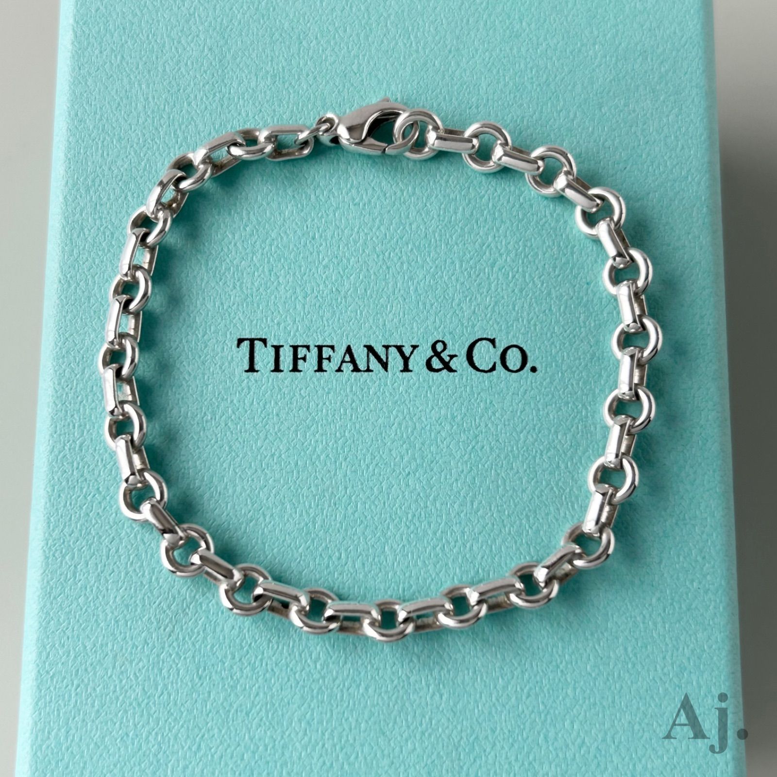 ティファニー TIFFANY ドーナツチェーン ブレスレット Ag925 Tiffany & Co. - Tiffany ドーナツ チェーン ブレスレットの通販