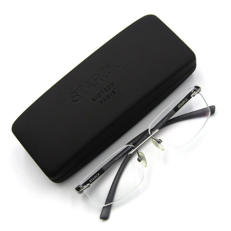 STARCK BIOTECH PARIS スタルク バイオテックパリス メガネフレーム SH2064 度入り イタリア製 ツーポイント ウェリントン 361002631