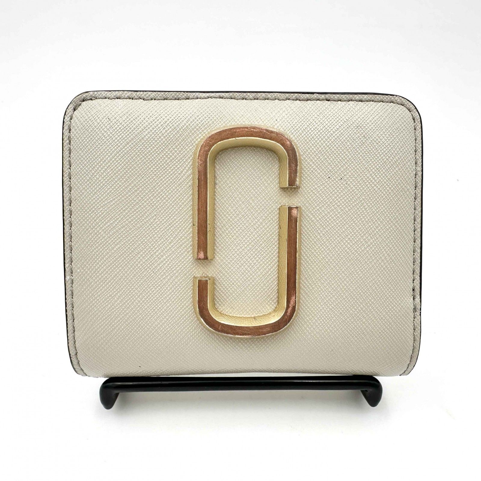 MARC JACOBS 二つ折り財布 バイカラー グレー 981T - メルカリ
