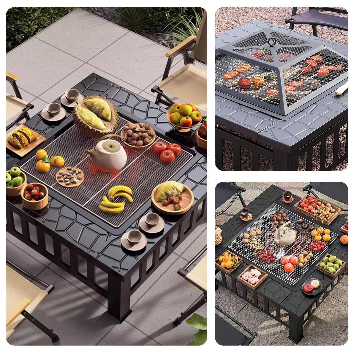 焚き火台 グリル