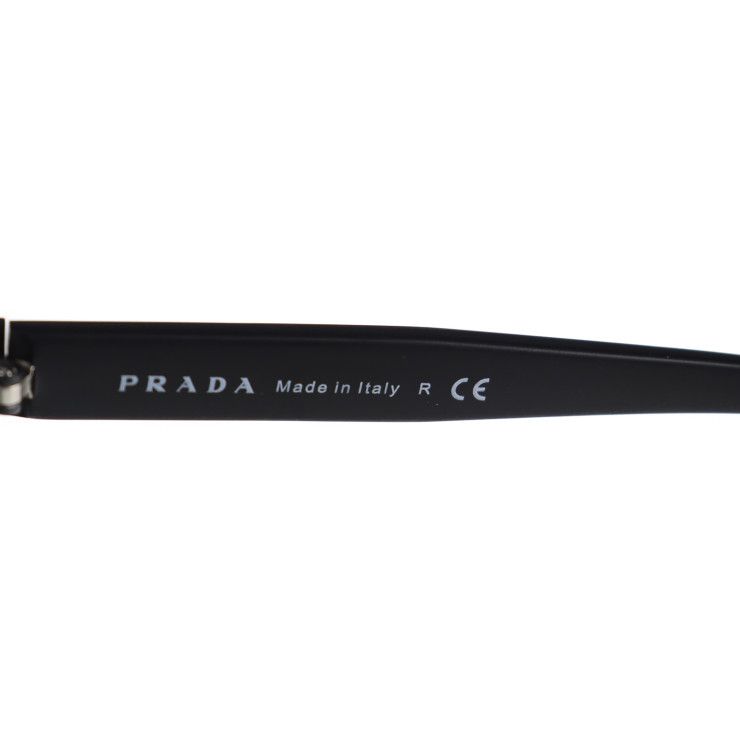 PRADA プラダ サングラス SPR 55S メタル ブラック 【本物保証】 - メルカリ