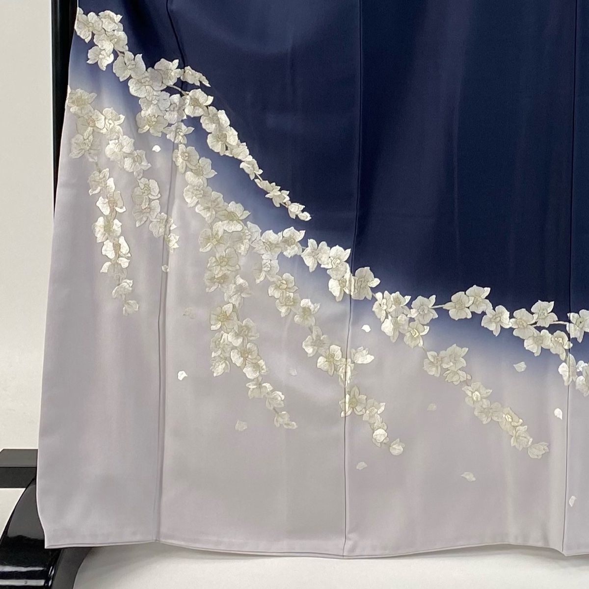 ちっち様✾m466＊新品 正絹 丹後ちりめん 梅 エ霞 仕付け糸付き 長襦袢 都粋オリジナル】ひみつの替え袖（ちりめん） 0017-01902 着付け