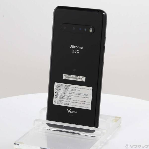 docomo L-51A LG V60 ThinQ 5G ブラック LGエレクトロニクス LG V60 ThinQ 5G L-51A docomo [ザ ブラック