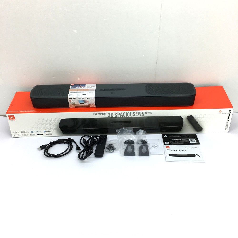 JBL BAR 5.0 MULTIBEAM スマートスピーカー 中古 JBL 【中古】BAR 5.0 MultiBeam【JBLBAR50MBBLKJN】【秋葉原