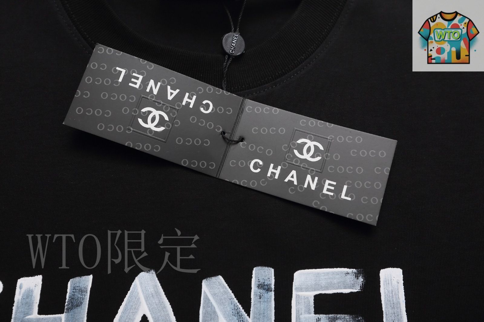 今日特価】CHANEL 25ss グレーロゴプリント T シャツ - メルカリ