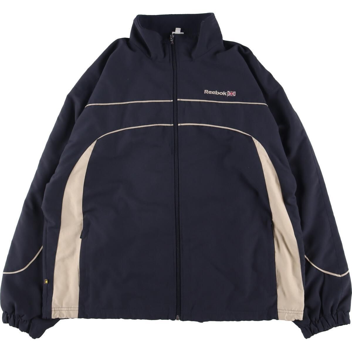 Reebok リーボック ナイロンフーデッド パーカー S 古着 匿名配送