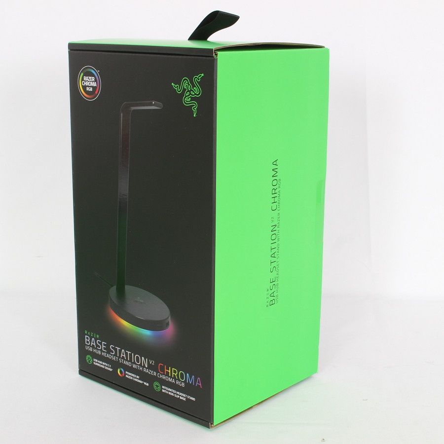 Razer レイザー/ゲーミングヘッドセットスタンド/RC21-01510100-R3M1/382433U07800311/Sランク/82【中古】 Amazon.co.jp: Razer ベースステーション V2 Chroma ヘッド