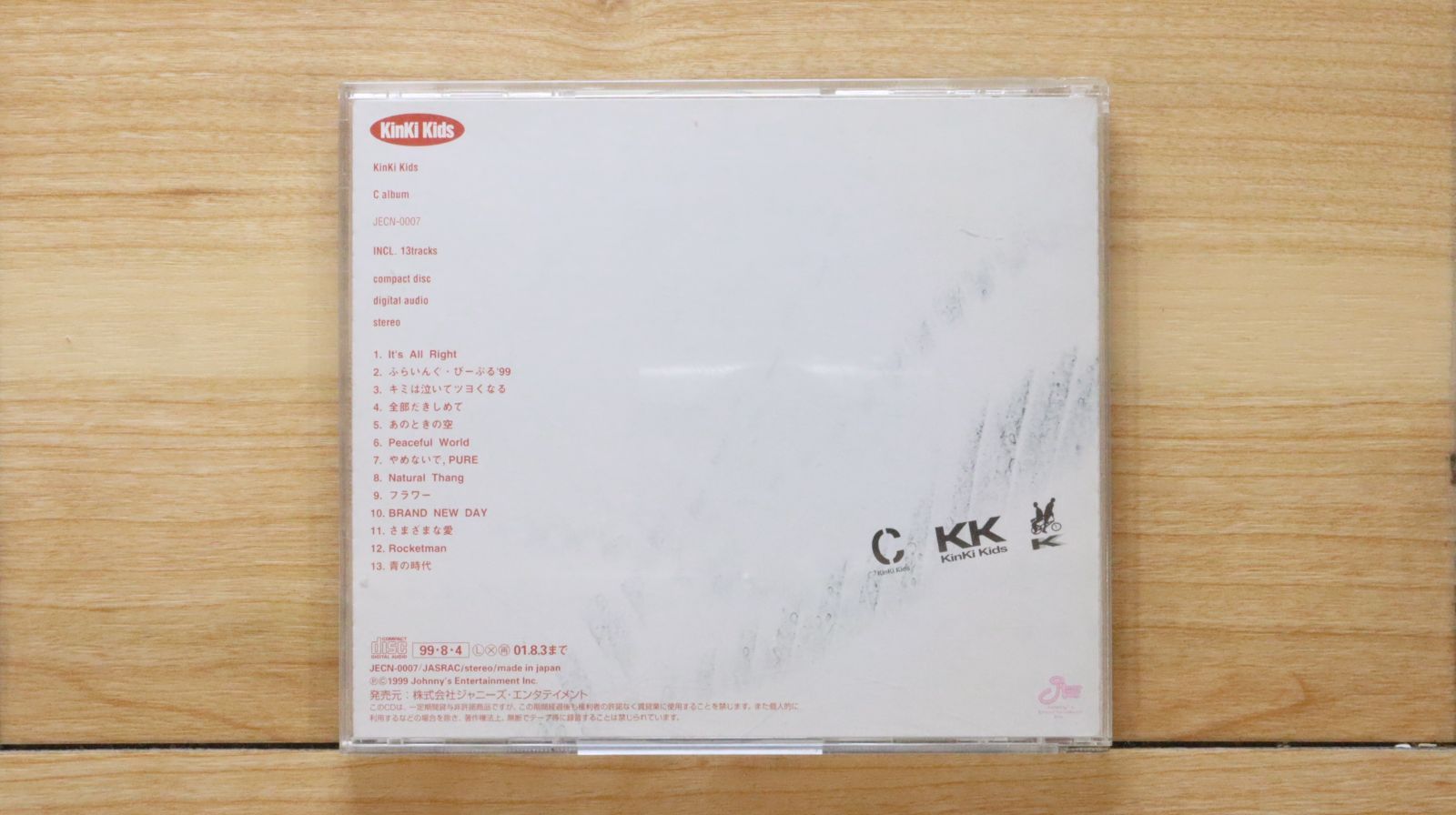 国内盤CD☆キンキキッズ/KinKi Kids□ C Album 【JECN0007