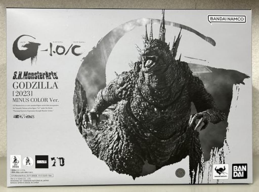 BANDAI SPIRITS S.H.MonsterArts ゴジラ-1.0/C 【ゴジラ(2023) マイナスカラーVer./GODZILLA [2023] minus color ver.】
