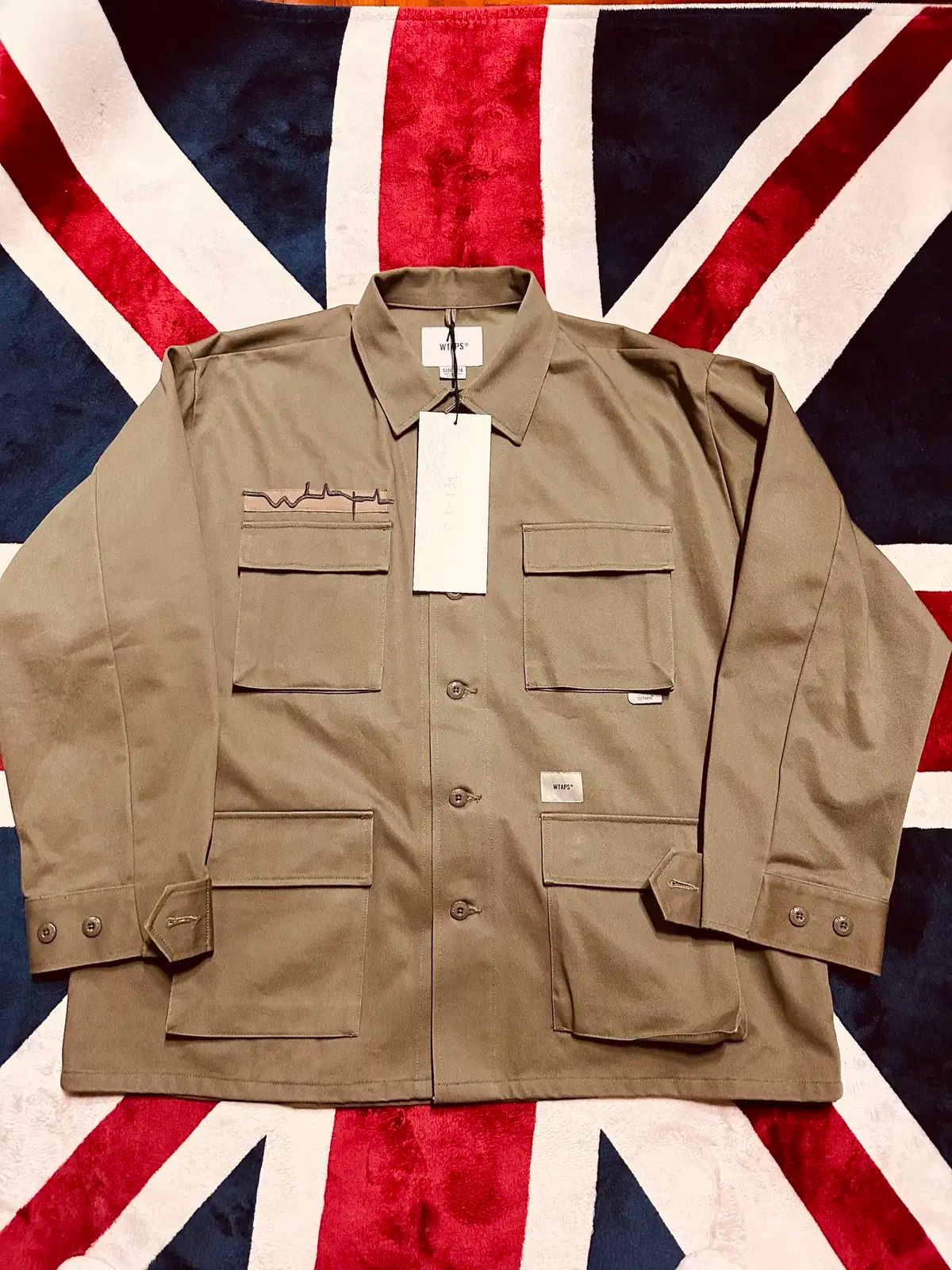 wtaps ジャングルシャツ WTAPS (ダブルタップ) /ミリタリー ジャングルシャツ/ XL サイズ