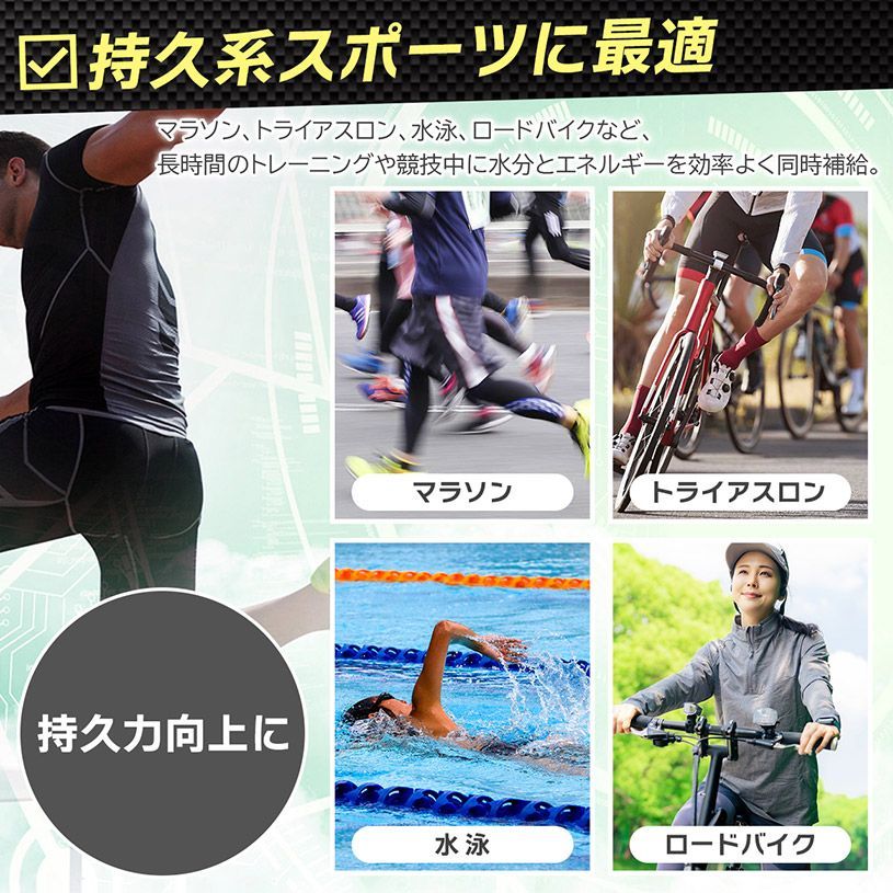 糖質エネルギー源 持続性スポーツに