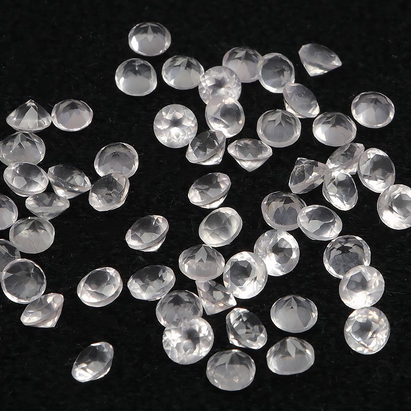 ローズクォーツ ルース ローズクォーツ1石ルース（バフトップ,10×8mm or 12×10mm