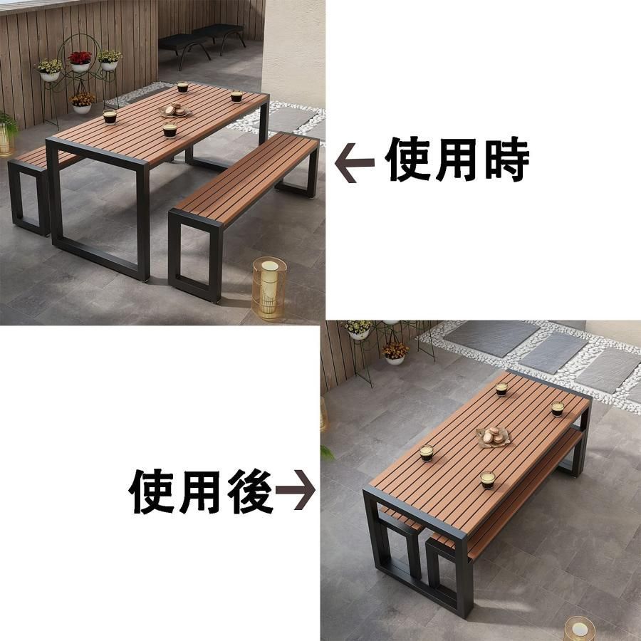 人気推薦◇{Sise:120*60*75cm}ガーデンテーブルセット屋外 人気推薦◇{Sise:120*60*75cm}ガーデンテーブルセット屋外