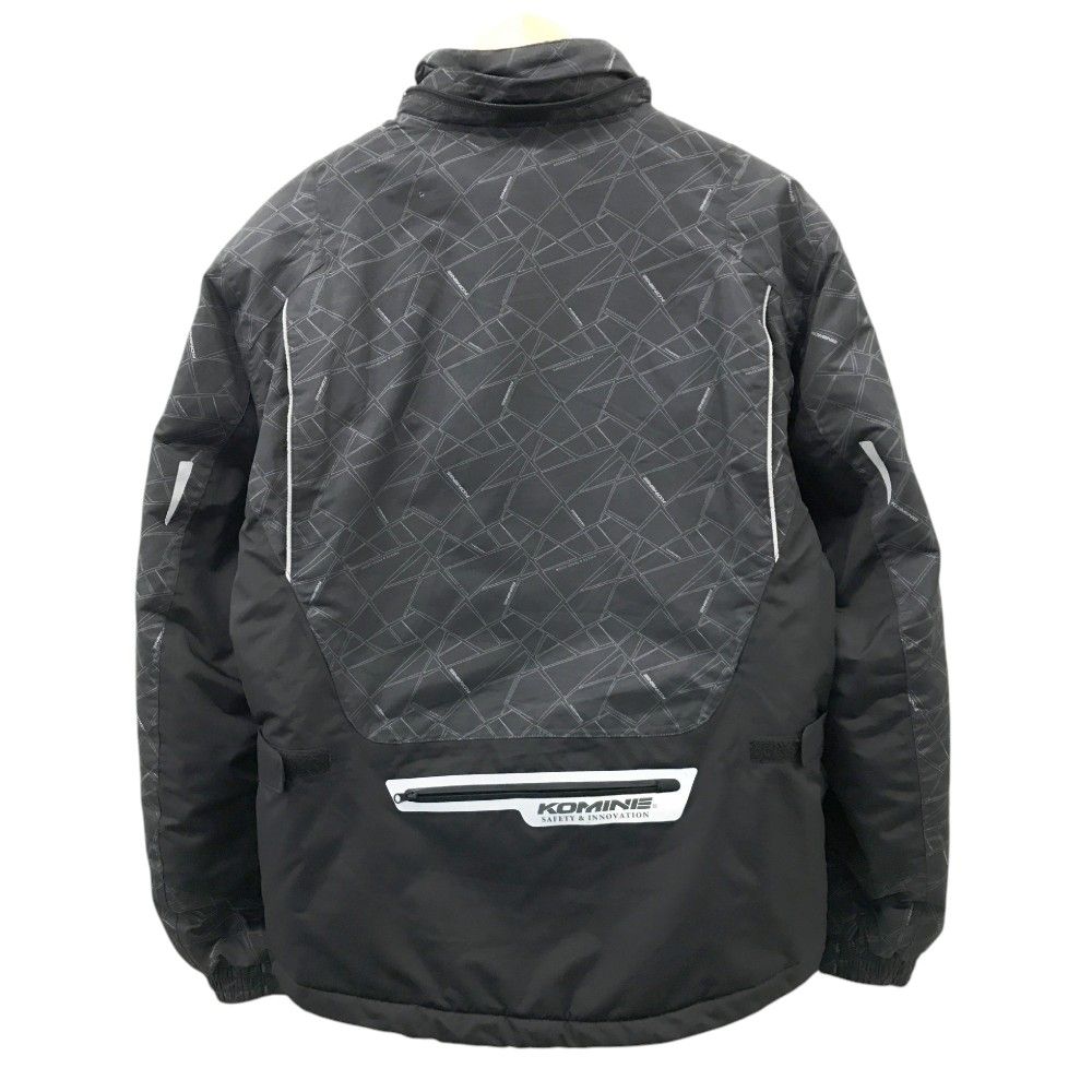 コミネプロテクトウインターパーカMサイズJK-589黒カモ コミネ JK-589 プロテクト ウインターパーカ : 二輪用品店