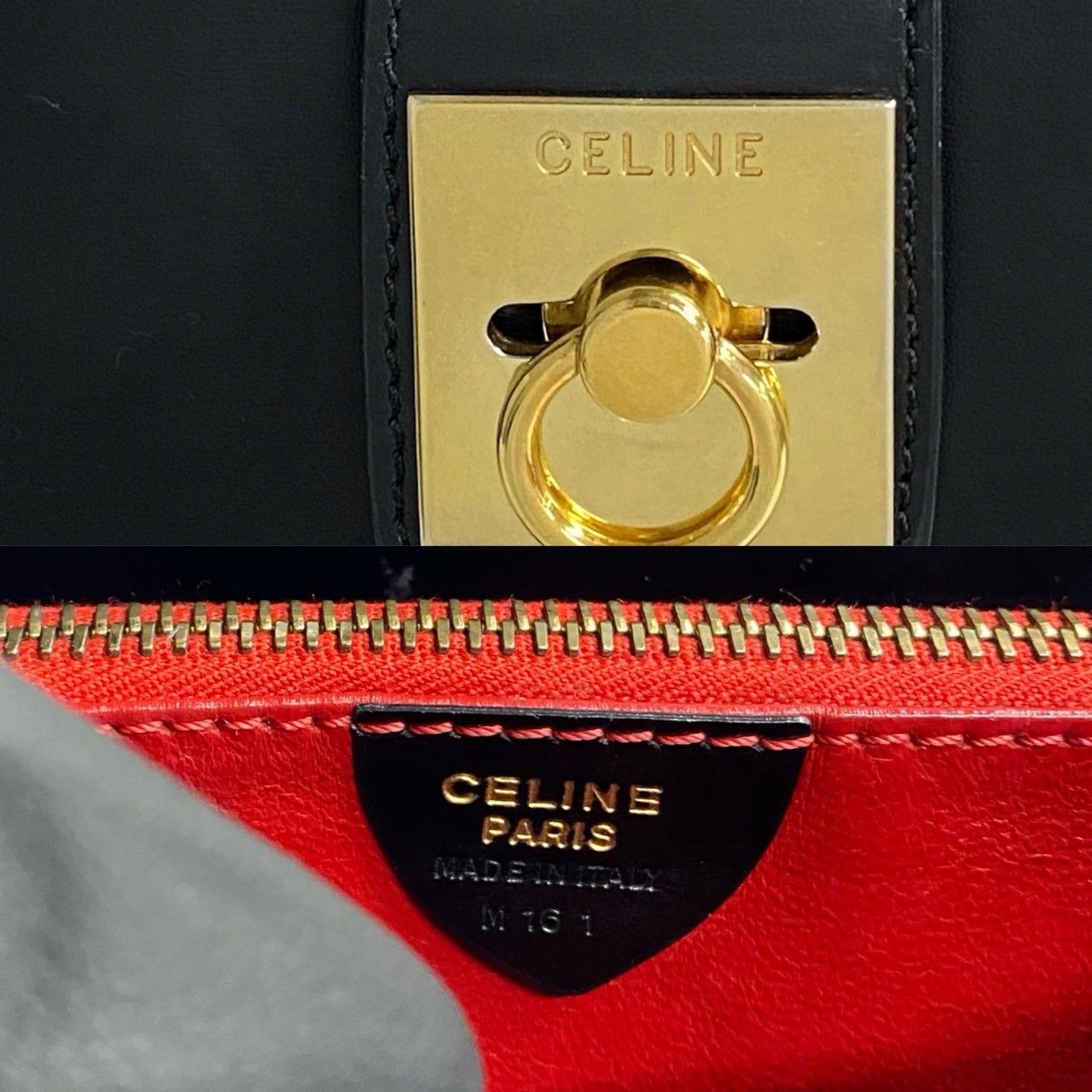 希少美品】 CELINE セリーヌ ハンドバッグ CE00/24 イタリア 【公式通販】