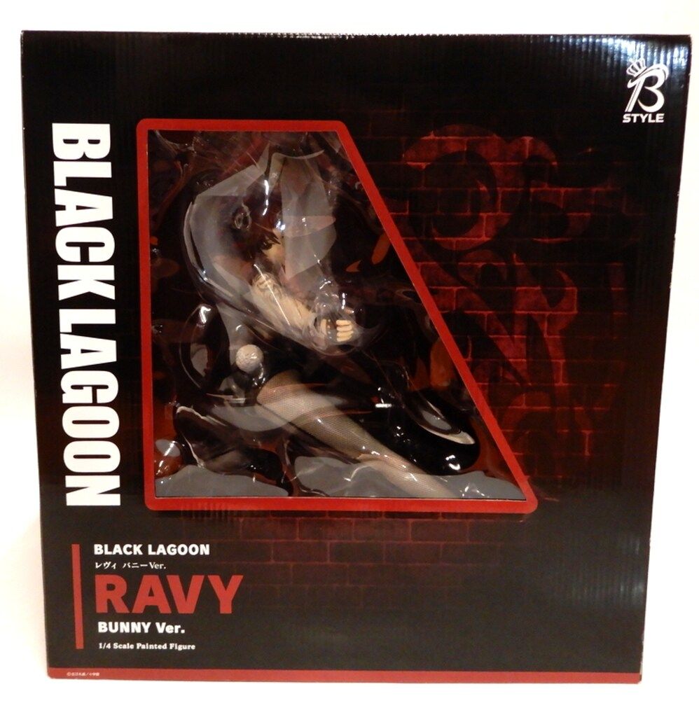 FREEing B-STYLE BLACK LAGOON レヴィ 生足バニー B-STYLE BLACK LAGOON レヴィ 生足バニーVer. 1/4 完成品フィギュア