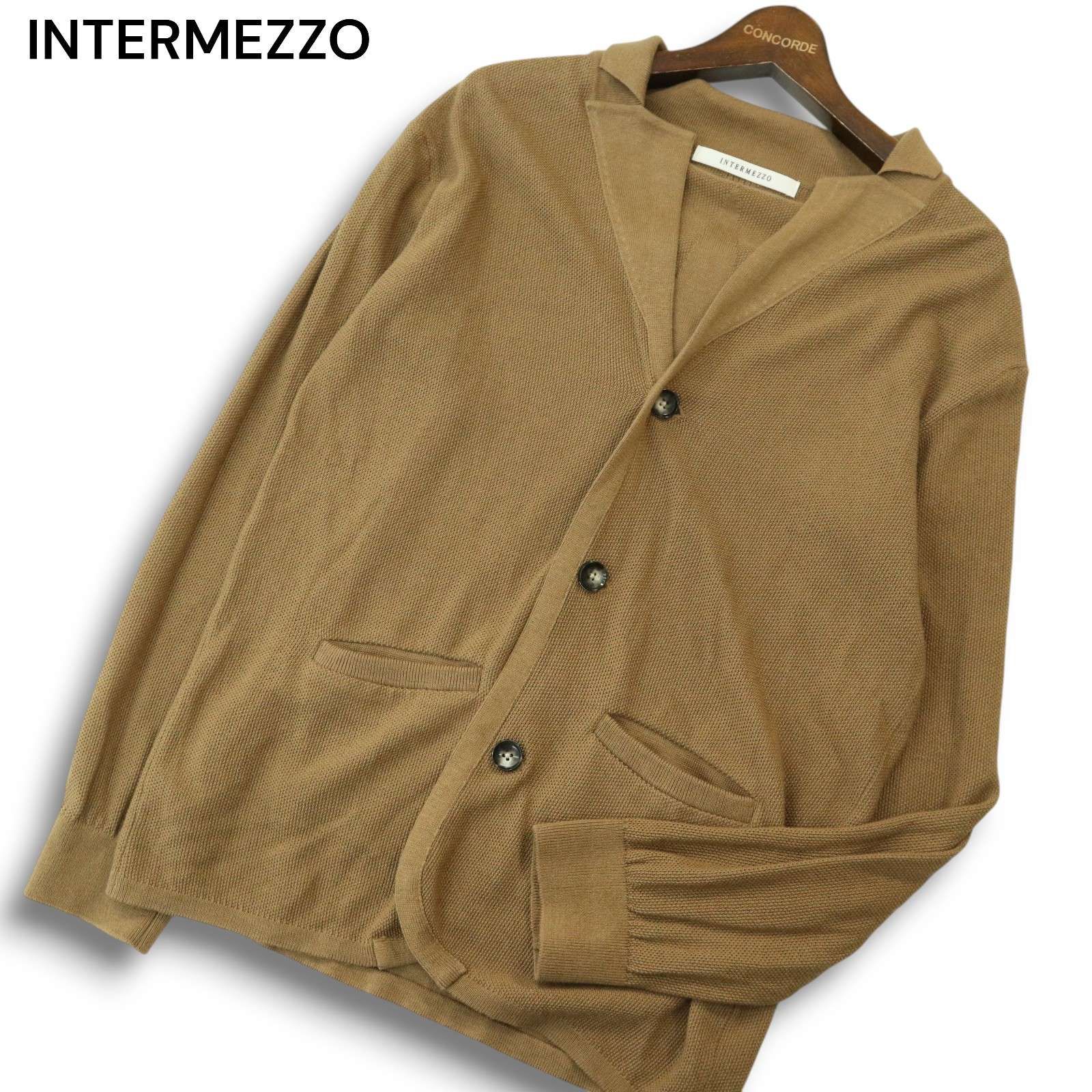 INTERMEZZO インターメッツォ レナウン 【麻 リネン混】 ニット 