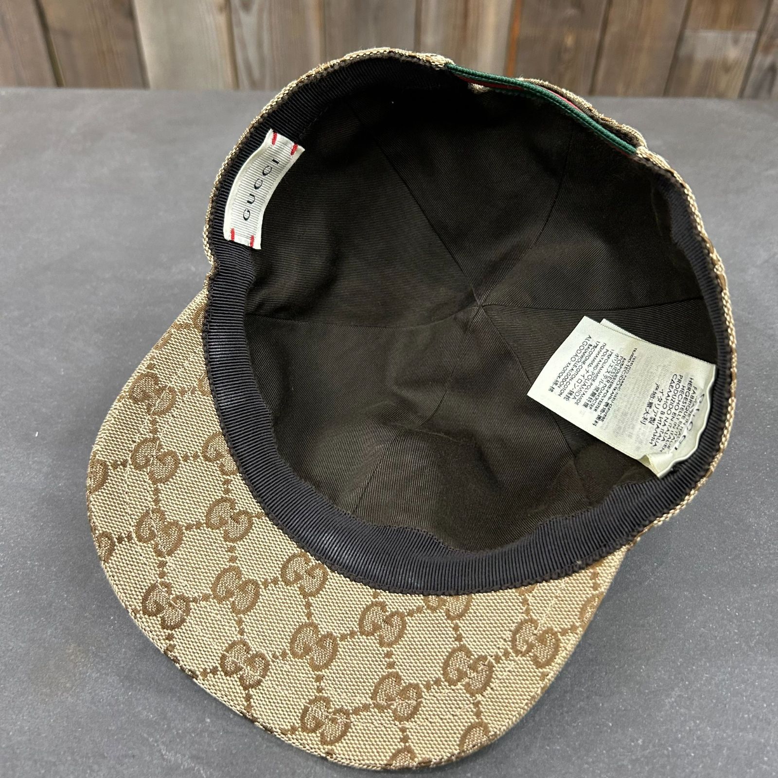 GUCCIキッズGGベースボールキャップキャップ481774 3HC65グッチ