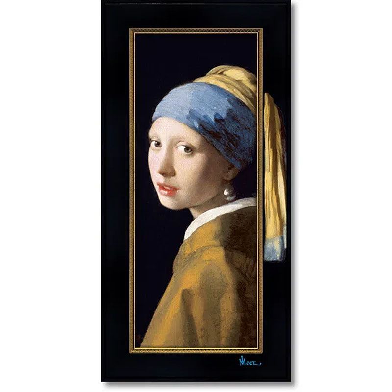 絵画 インテリア 名画 フェルメール 青いターバンの少女 ヨハネス フェルメール オランダ画家 Johannes Vermeer 絵画 インテリア 壁掛け 絵画 額入り 絵画 ポスター インテリア 雑貨 風景 インポート 玄関 複製画
