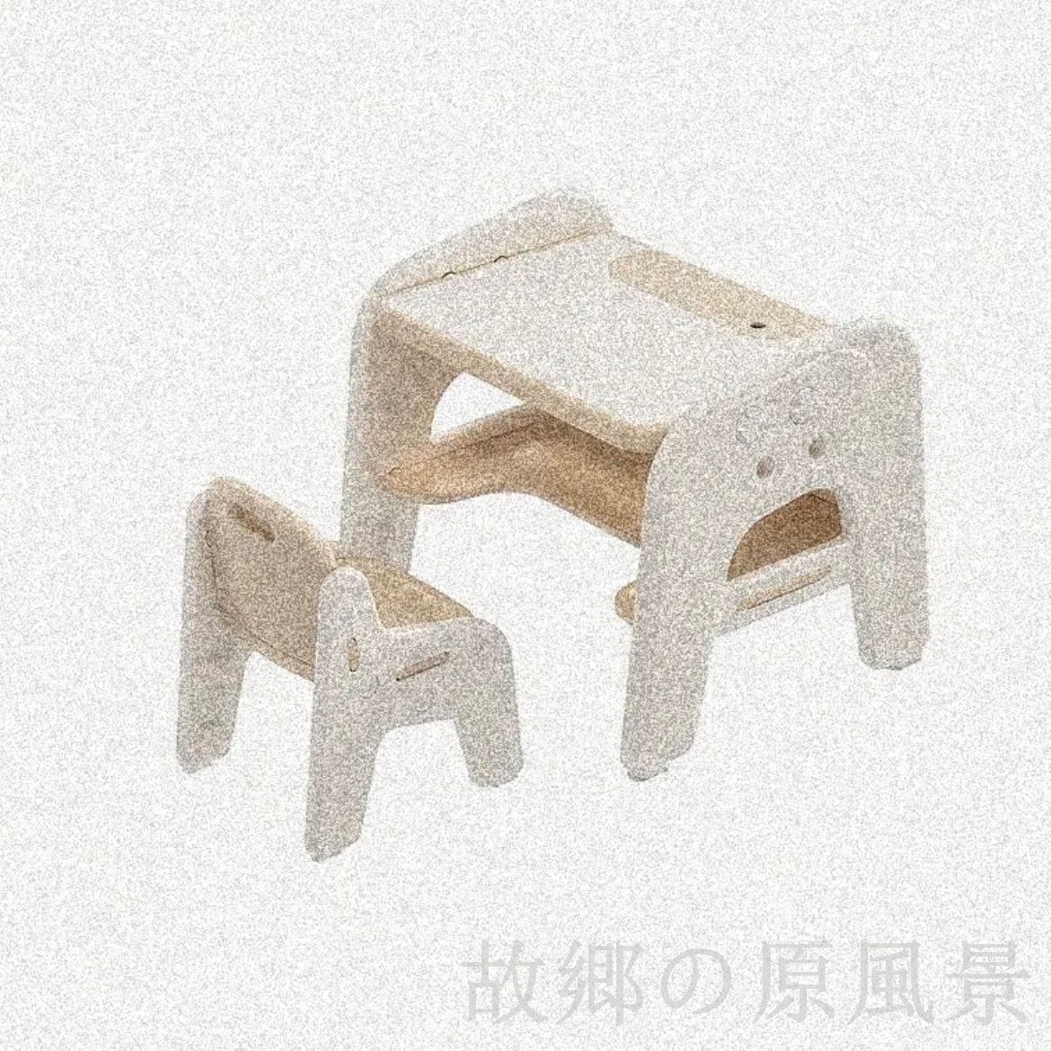 キッズデスク チェアセット 2点セット 子供用学習テーブル チャイルドデスク レーナリングデスク 対象年齢1歳 6歳 ギフト 最適 コンパクト設計 安全構造 シンプルデザイン リビングルーム お洒落 プレイテーブル シンプル 室内教育用 ホワイト