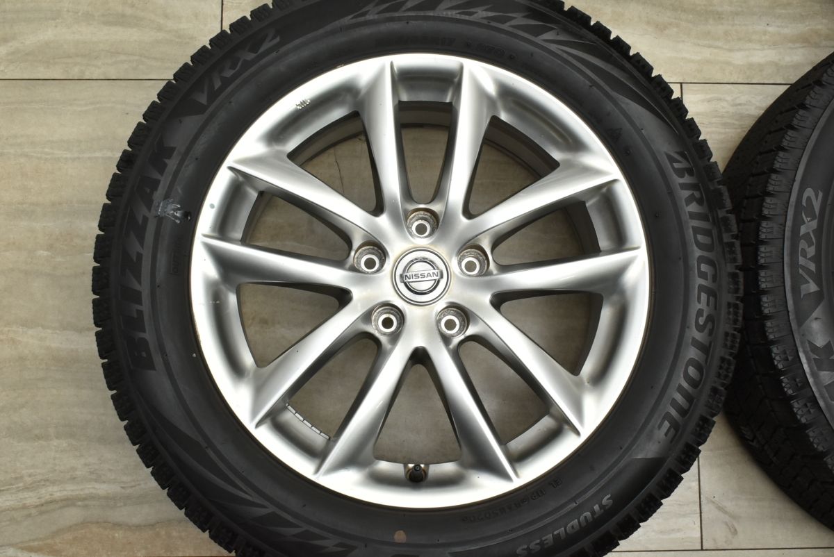 V36スカイライン純正ホイールブリヂストンスタッドレス225/55R17