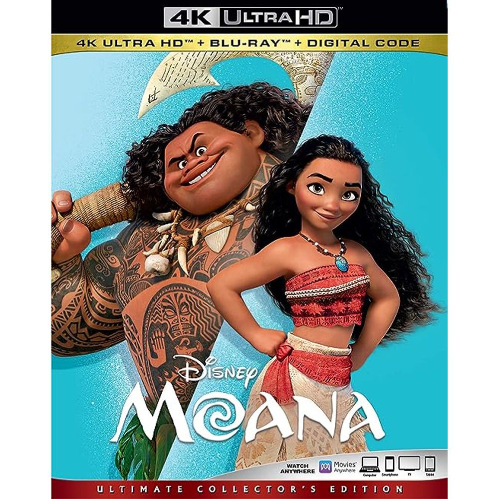 ディズニー モアナと伝説の海 Blu-ray 並行輸入品 アニメ 英語