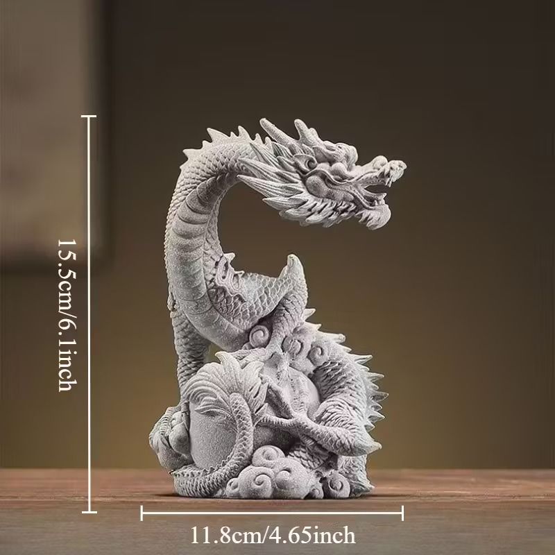龍の石像 中国伝統 高級インテリア インテリア置物 インテリア 置物