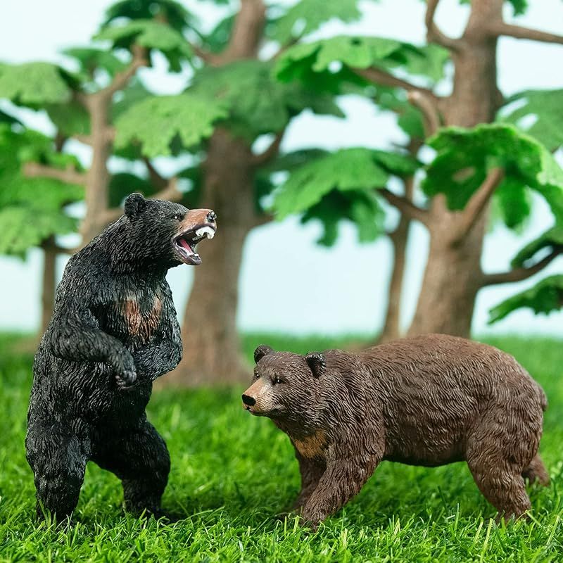 TOYMANY 動物フィギュア クマフィギュア 6匹入 クマ家族 森の動物セット リアルな動物模型 熊モデル ヒグマ 黒熊 人気動物 玩具  誕生日プレゼント クリスマス 新年 飾り物 コレクション ６歳以上 0 - メルカリ