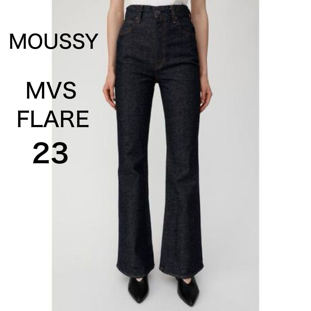 良品✨【MOUSSY】マウジー MVS FLARE フレアデニム 23インチ - メルカリ