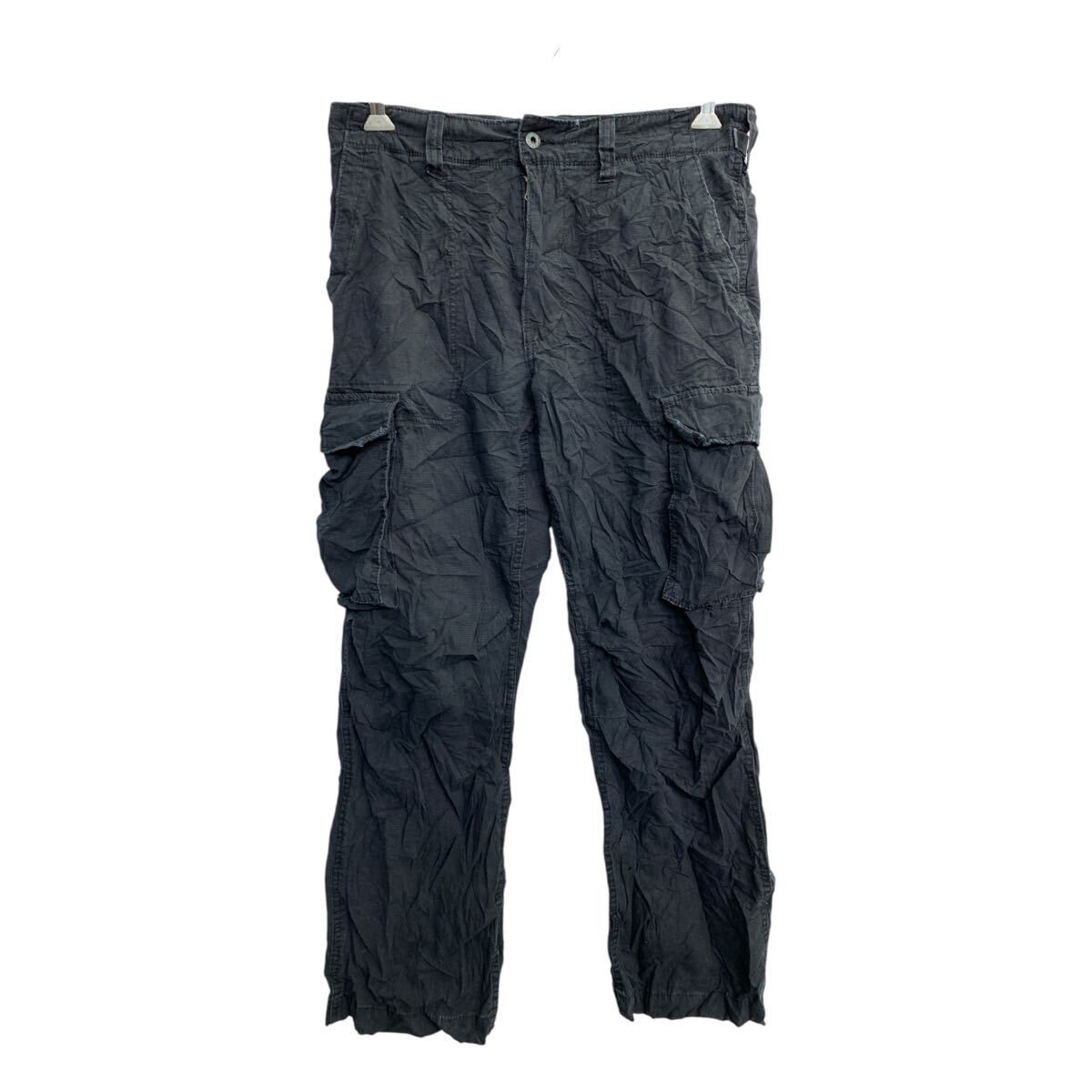 POLO RALPH LAUREN カーゴパンツ W32 ポロラルフローレン ブラック