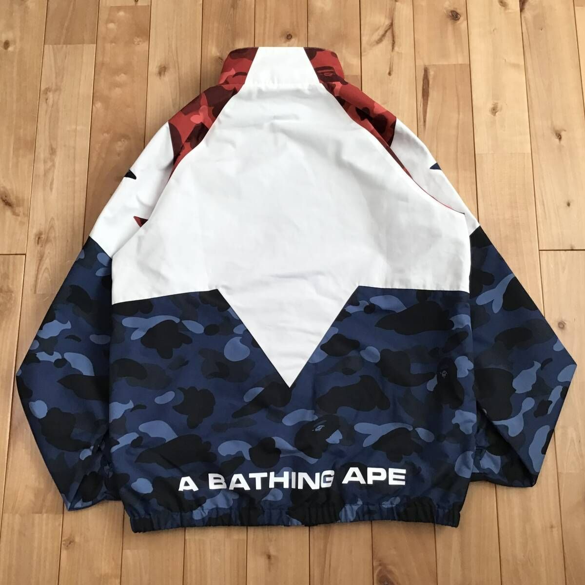 BAPE STA Track Top Jacket Mサイズ a bathing ape star Blue camo 