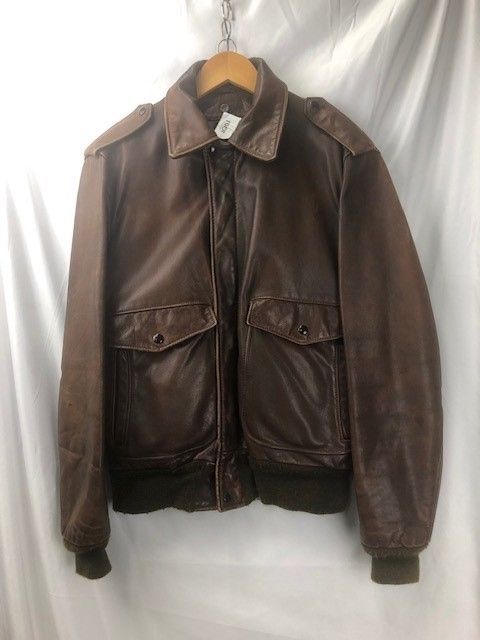 SCHOTT ショット A-2 タイプ ジャケット サイズ40 ライナー無し襟ボア