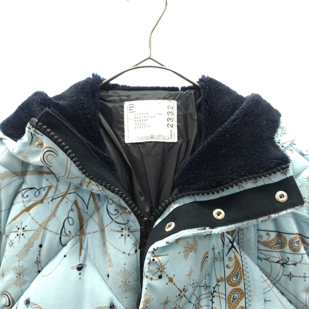 Sacai (サカイ) 20AW ×Dr. Woo ドクターウー Bandana Print Down