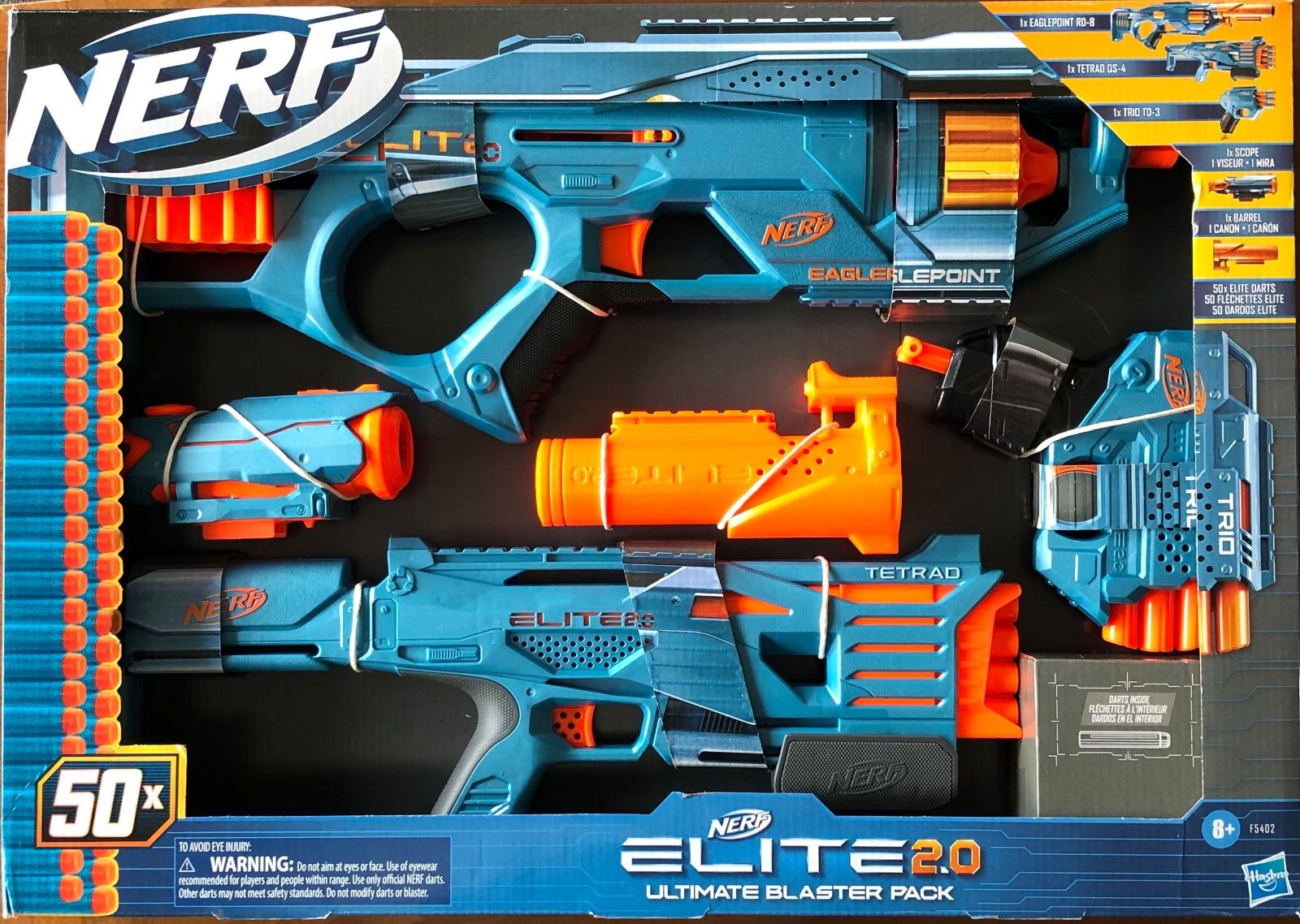 新品・未使用】ナーフ エリート2.0 ブラスターパック - メルカリ