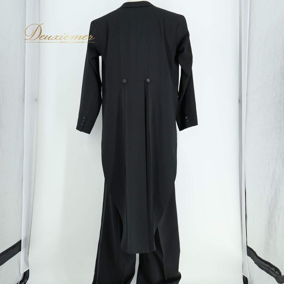 美品 社交ダンス衣装】ブラック Hasebe ハセベ 燕尾服