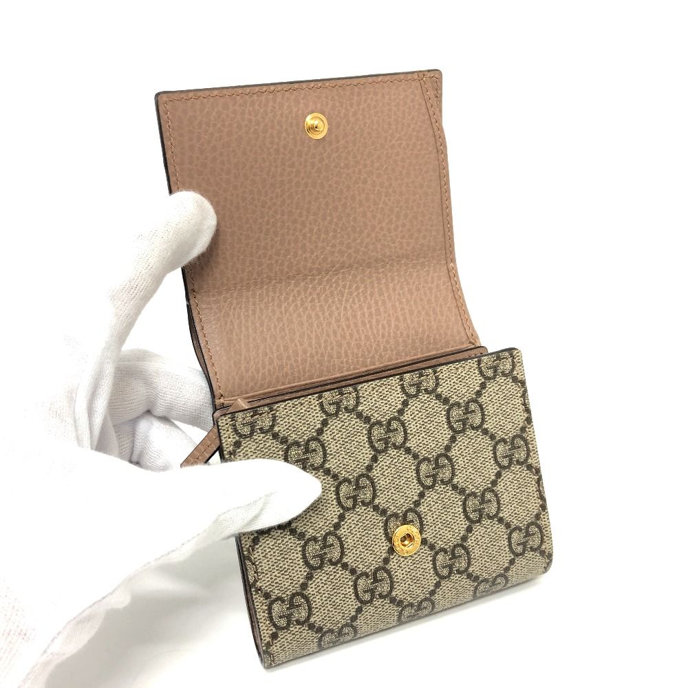 GUCCI グッチ 2つ折り財布 ダブルG ミディアム ウォレット