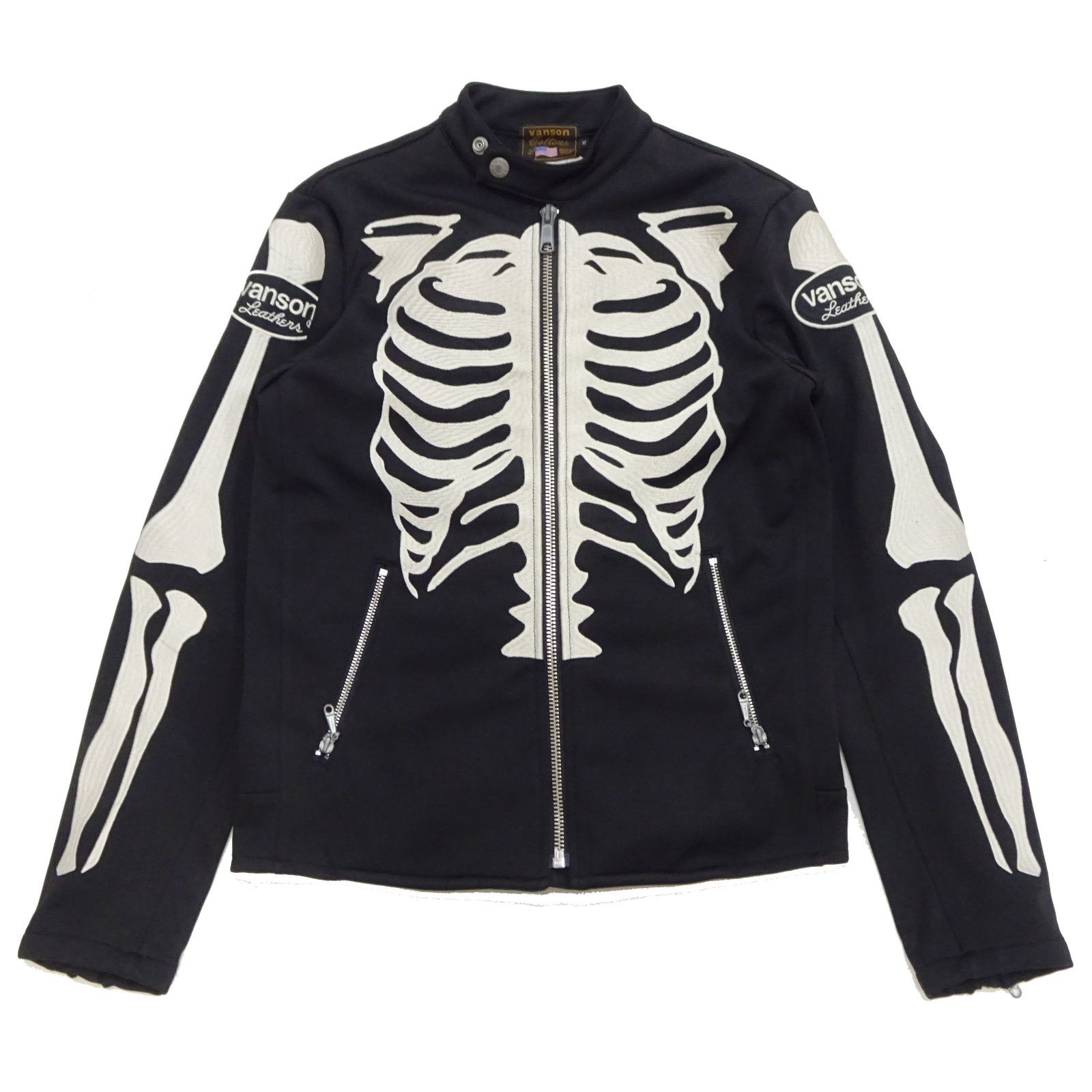 VANSON BONE バンソン ボーン ジャケット ライダース 38サイズ VANSON BONE バンソン ボーン ジャケット ライダース 38サイズ