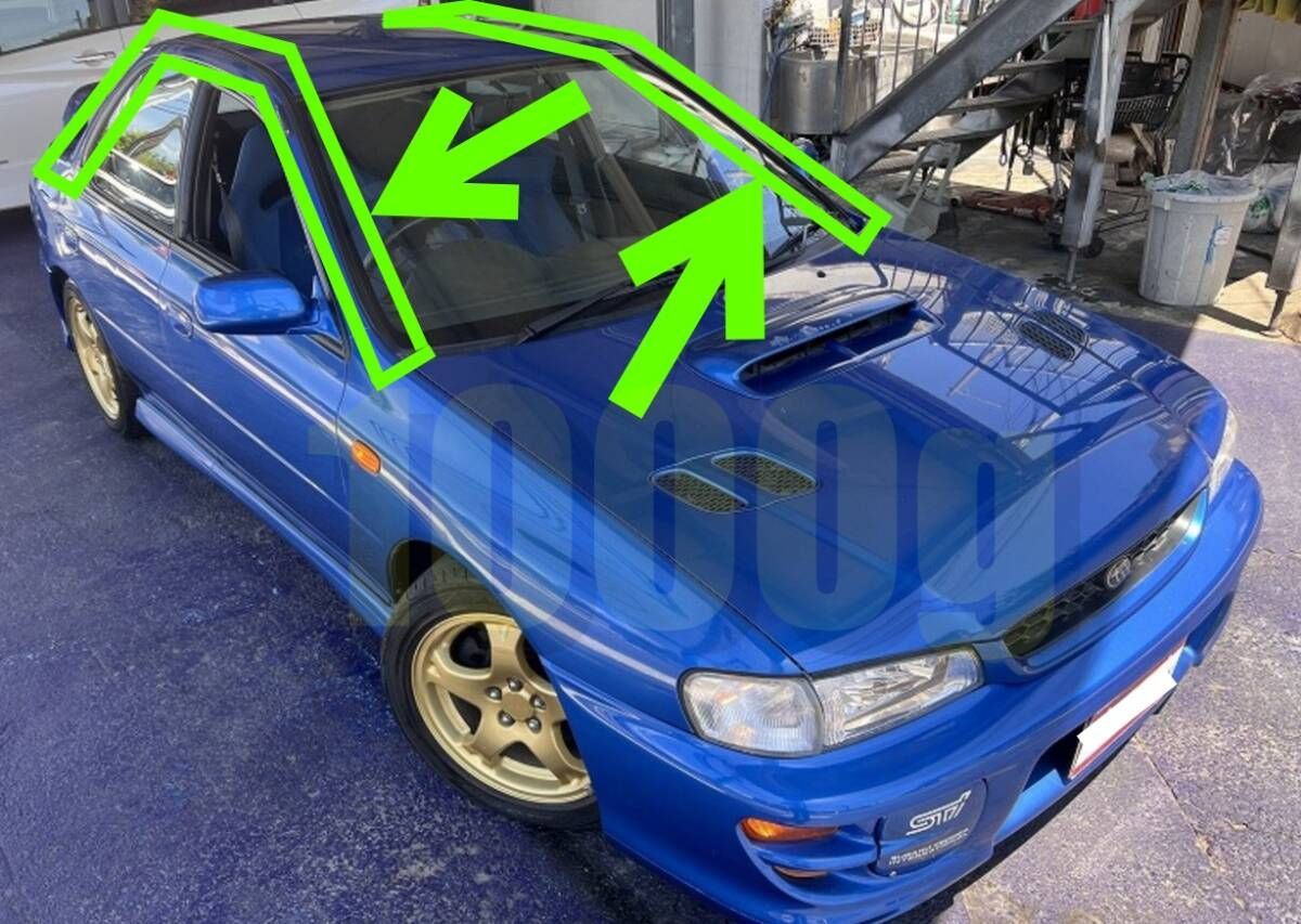 インプレッサGC8 スバル純正ルーフウェザーストリップトランクウェザー