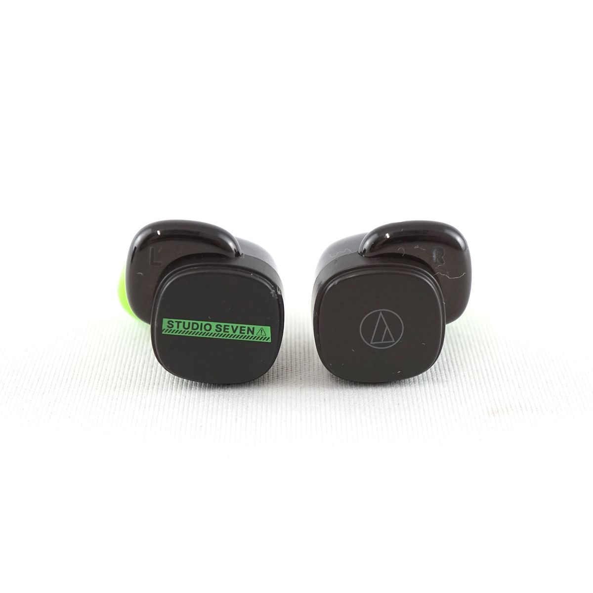 Audio Technica ATH-SQ1TW SVN ワイヤレスイヤホン USED品